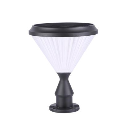 China Energy Saving Garden Discharge 12hours Color Changing Led Bollard Lights Solar Power Outdoor Garden for sale