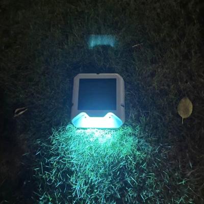 China Hottest Garden Amazon wateproof 4W Decoration RGBW Color Landscape Wall Mounted Solar Garden IP65 Led Light for sale