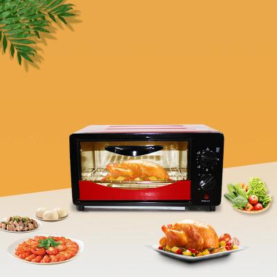 China Multi-Function High Temperature Single Mini Toaster Oven Small Single Oven Hotel Family Kitchen Appliances Electric Deck Ovens for sale