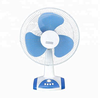 China Mini Hotel Table Fan Electric 16 Inch 3 Emergency Oscillating Motor Lames for sale