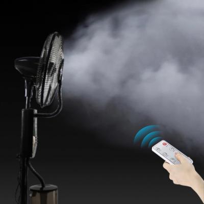 China Lightweight and portable 16 inch water cooling mist fan for sale