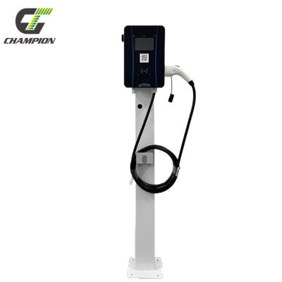 China Charging electric car charging manufacture wholesale commercial led screen wall mounted or floor ev charging station ac ev charger for electric car for sale