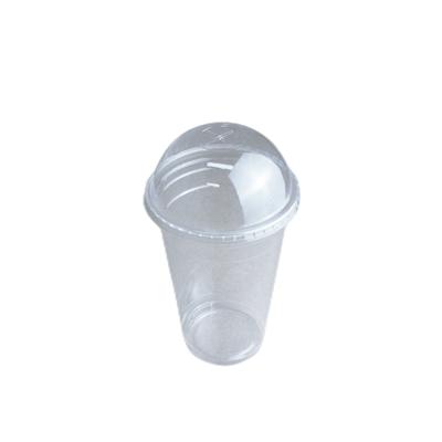 China Customized Disposable PLA 20oz Disposable Biodegradable Plastic Clear Cold Cup With PLA Lid for sale