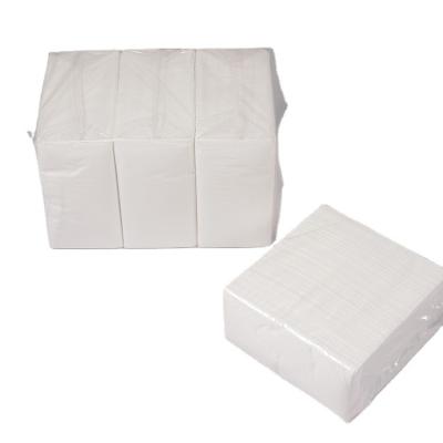 China White Pure Bamboo Pulp Tissue Paper Towel Disposable Recycled Napkin For Restaurant And Bar for sale