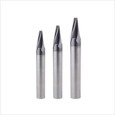 China Mini Micro Wire Cutting Full Tungsten Carbide Tooth Cutter Medical Taper Wire Milling Cutter Drill Mill Screw Thread Router Bit Medical Cutting Tool Machine for sale