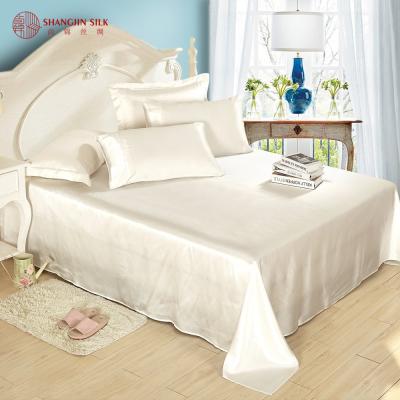 China Factory Nondisposable Mulberry Silk 16 mm Silk Sheet Bedding Sets for sale