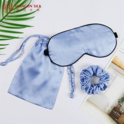 China Wholesale Fashionable Custom Size 22/25/30 Mm Anti-wrinkle Silk Eye Mask For Sleeping for sale