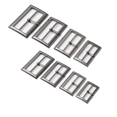 China Wholesale Zinc Alloy Adjustable Square Tri Slip Buckle Pin Belt Buckles For Bag Strap/Garment Handbag Accessories Manufacturer for sale