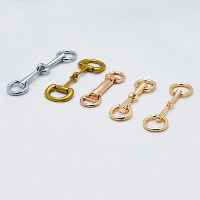 China Handbag Accessories Shape Metal Shoe Decorative Buckle Bag Accessories Connection Buckle DIY Hardware Chain Accessories for sale