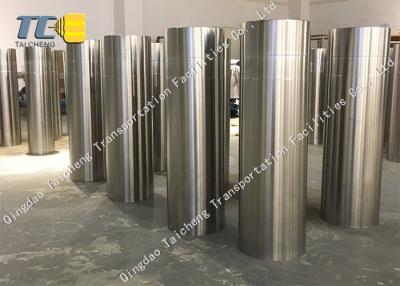 China Heavy Duty Removable Security Bollards Concrete Footing 304 Stainless Steel for sale