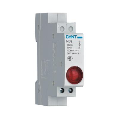 China Chint Chint Series ND9 ND9-1/R 230V ND9-1/R 230V Indicator Lights RED RED for sale