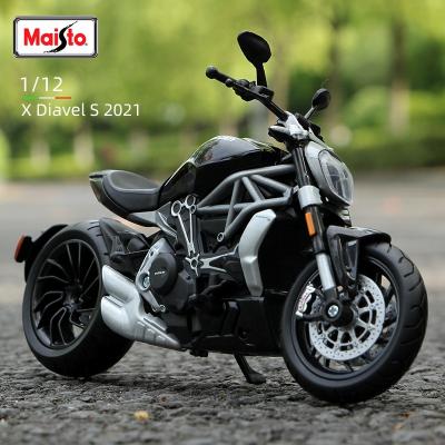 China 2021 Collectable 1:12 Ducati X Diacel S Motorcycle Model Static Die Cast Vehicles Hobby Motorcycle Toys Diecast Collection From Toy Maisto for sale