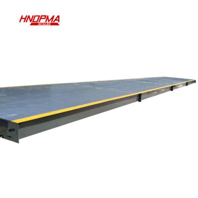 China 100 ton truck weighing machine car truck scale weighbridge weighs 50 ton with ramp for sale