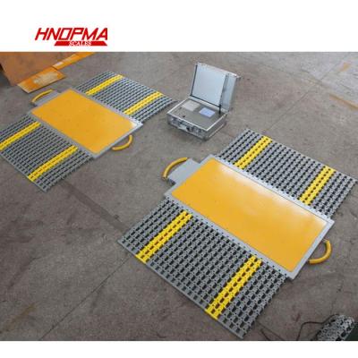 China Truck 700x430mm Portable Static and Dynamic Axle Scales Weigh Aluminum Alloy Protective Pad for sale