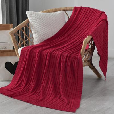 China European Amazon Style Wool Blanket Bedside Blanket Sustainable Hot-selling Sofa Blanket for sale