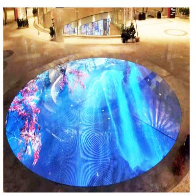 China Indoor Professional interactive dance floor led display P3.91 Interactive Floor Led Display Screen for sale