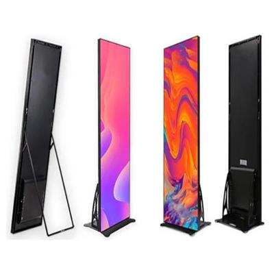 China Easy Installation hot sell indoor poster led display screen p2.5 china led video display with wifi 4G USB for sale