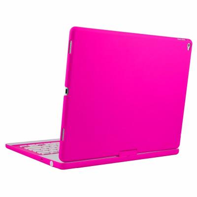 China Fashion Instruments Flip Turn Versatile Keyboard Case ERGONOMIC ABS Plastic Pink Cover iPad 9.7