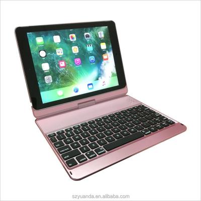 China 2017 Hot New Original Wholesale Folding Superior Mental Case with Backlit Keyboards for iPad for sale