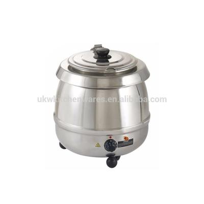 China Stainless Steel UKW KITCHENWARE 10L Electric Buffet Food Warmer Soup Kettle for sale