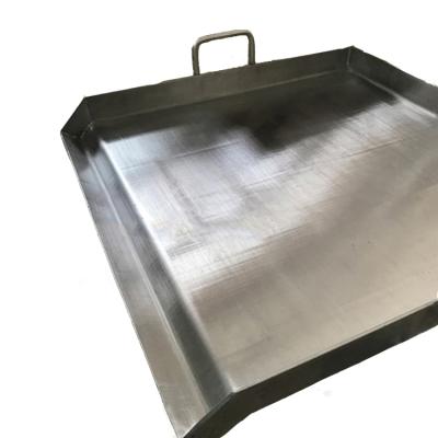 China OEM Viable Mexican Cookwares Comercial Stainless Steel Barbecue Plancha Grill Gas Griddle Outdoor Pan for sale