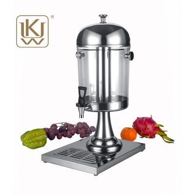 China Eco - Friendly Commercial Beverage Stainless Steel Juice Glass Drink Dispenser for sale