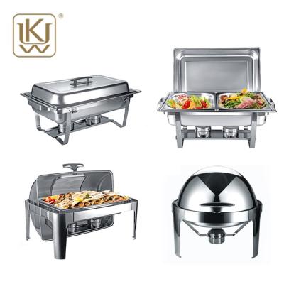 China Ss201 Professional Manufacture Servers Food Warmer Chafing Dish Buffet for sale