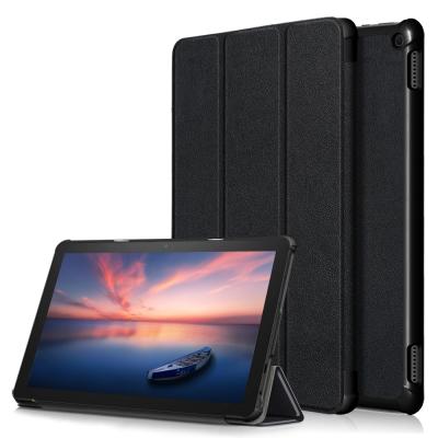 China Lightweight Tablet Cover Case For Amazon Fire HD 10 Plus 10.1 Inch HD10 All-New Trifold Stand for sale