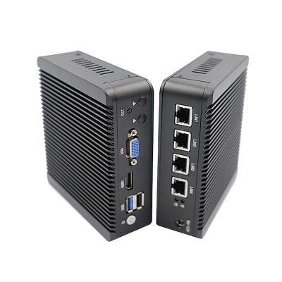 China Factory Supply Black Fanless PC 6 Mini USB Network Server for sale