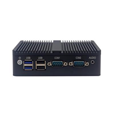 China Factory Price LAN Server J4125 Fanless Appliance Fanless Firewall Mini PC 2 for sale