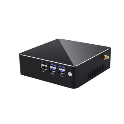 China Wholesale High Quality Fan Design Mini i3 5005U China Industrial Fanless Computer Hardware Fanless Computer for sale