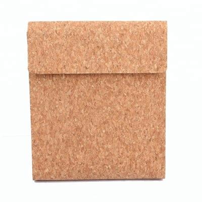 China Factory ISO BSCI Cork Document Bag Light Weight Natural Cork Eco-Friendly Envelope Bag Waterproof Cork Folder Bag For Travel for sale