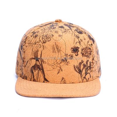 China breathable & Japan cork waterproof eco-friendly vagan baseball hat for travel, wholesale unique Portugal cork cloth waterproof hat for sale