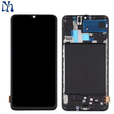 China Replace A70 SM-A705F A705FN/DS LCD Display Screen With Frame For Samsung Galaxy A70 Touch Screen Digitizer Assembly Replacement for sale