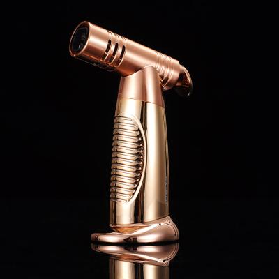 China Vapruz Accessories Butane Refillable Cigar Torch Easy Clean High Quality Smoking Windproof Gas Lighter for sale