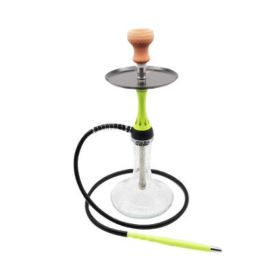 China New Popular Customizable Modern Water Drop Hookah Glows In Big Bottle Dark Spot Full Set Smoking Hookah for sale