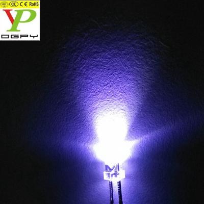 China Energy Saving 360/400/420 Nm 3mm Round LED Ultraviolet Lamp LED UV Diode for sale