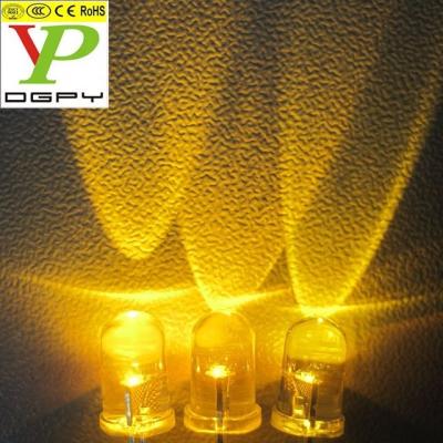 China Good Quality 5mm Light Round Yellow Candle LED Candle High Brightness Blinking Diode (CE & RoHS Compliant) for sale