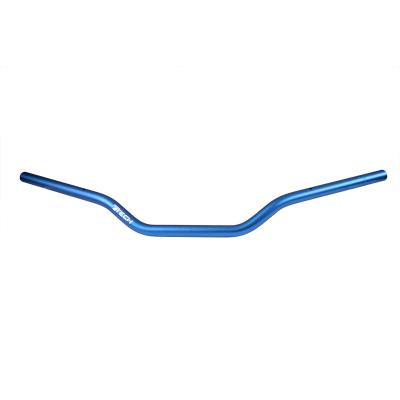 China Special Offer 6061 T6 Motorcycle Aluminum Handlebar With Wire Hole 22.2MM Blue AL606 For Universal for sale