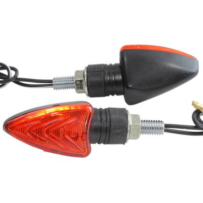 China Micro Plastic or Steel Turn Signal Arrowhead Indicators with E-MARK Amber Lens for sale