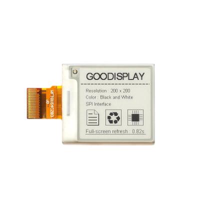 China 1.5 Inch 1.54 Inch Electronic E-Paper Spi 200x200 Eink Screen Display Epaper Price for sale