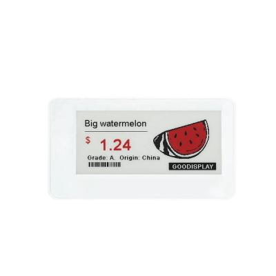 China No Battery 3 Inch Eink Color E-paper NFC E-ink Label Digital Price Tag 2.9 Inch for sale