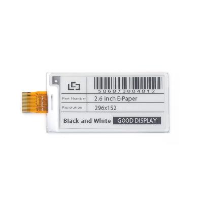 China Good Display 2.66 Inch E Ink Display Price E-Paper E-ink 2.66 Inch for sale