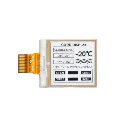 China EPD 1.54 inch wide price tag e ink panel temperature epaper display 1.54 inch for sale