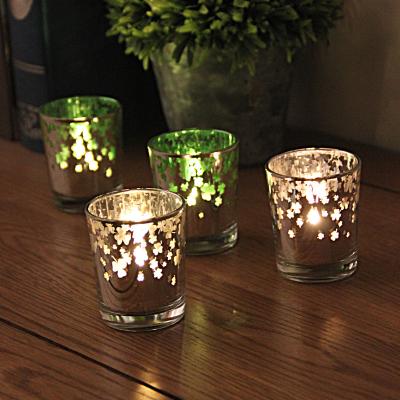 China Gifts Customized Colorful Wedding Decorative Table Centerpieces Candle Jars In Bulk for sale