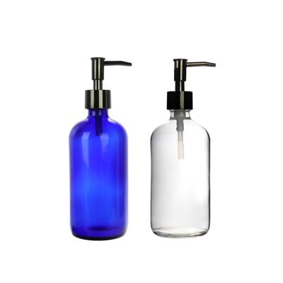 China Personal Care Factory Direct Wholesale Clear Square Hand Wash Bottle for sale