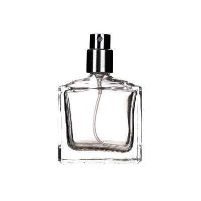 China Custom Luxury Glass Perfume Bottle 50ml Empty Personal Care Perfume Bottle for sale