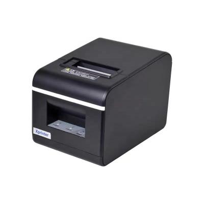 China Black and white automatic paper cutting 58MM thermal receipt printer 2 inch mini receipt printer restaurant menu food receipt XP-Q90EC office for sale