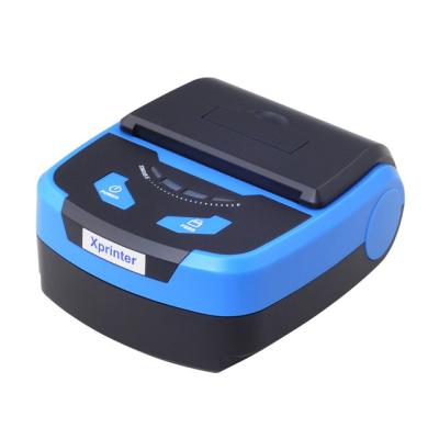 China Blue Black And White Portable Printer Thermal Receipt Wireless Small Tooth 80mm Mini Mini Receipt Printer Xprinter XP-P810 3 Inch Receipt for sale