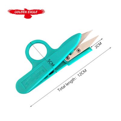 China Small Universal EAGLW Brand Carbon Steel Wire Scrissors GOLD Wire Cutting Cutter With Colorful Plastic Handle TC-800 for sale